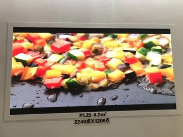 Reklam için Yüksek Tanımlı Küçük Piksel Aralığı LED Ekran Küçük Aralık P1.25