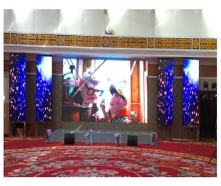 Yüksek Performanslı P6 Kapalı LED Video Duvar 3500cd / m2 Parlaklık Kiralama Tasarımı
