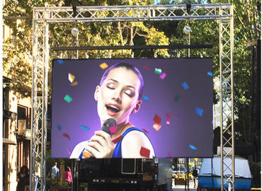 Kiralama P3.91 Reklam LED Ekran Açık TV Video Duvar Paneli Kurulu