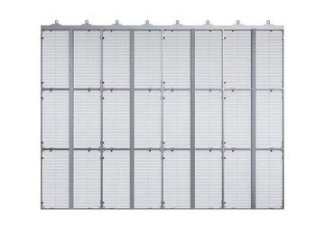 P15.6 Şeffaf LED Ekran Yüksek Çözünürlüklü Çözünürlük 14 Bit Taşıması Kolay