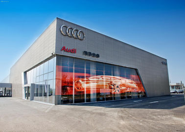 Yüksek Parlaklık Şeffaf LED Panel, Reklam LED Şeffaf Ekran 1R1G1B