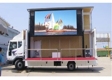 Reklam Mobil Römork LED Ekran P16 Piksel Sabit Akım Sürücü Tipi