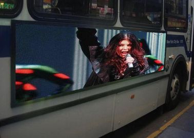 Otobüs Reklamcılık İçin Açık Suya Dayanıklı Mobil Römork LED Ekran 6mm Piksel Aralığı