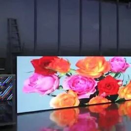 P10 HD Yüksek Parlaklık LED Ekran Tam Renkli 320 * 160mm Modül Boyutu FCC Onaylandı
