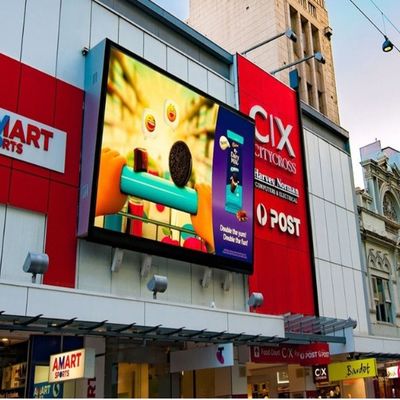 Reklam için P6 P8 P10 Dış Mekan Led Ekran Video Paneli Yüksek Parlaklık