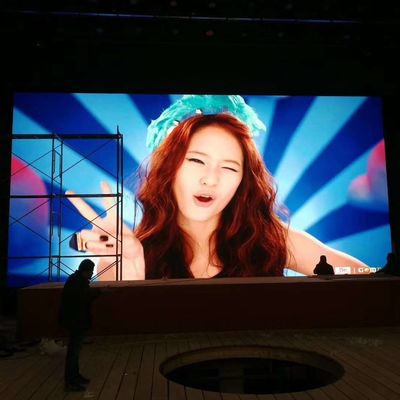HD P3 Kapalı LED Video Duvar Reklam Ekranı Yüksek Parlaklık 3 - 15m İzleme Mesafesi
