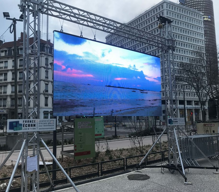 200-800W Dış Sahne LED Video Duvar, Kiralama LED Ekran P3.91