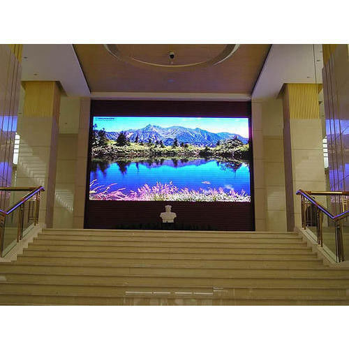 Reklam için P4 800 Nits Yüksek Parlaklık Kapalı LED Video Duvar 14-16 Bit