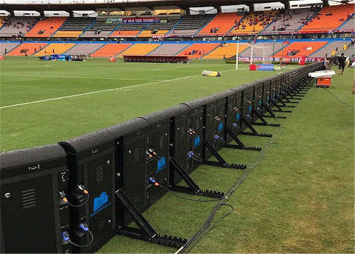 Dış Mekan LED Futbol Sahası Reklam Panoları Mükemmel Renk Tutarlılığı